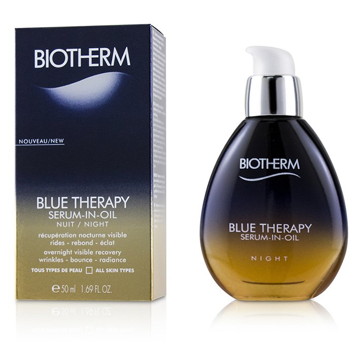 Blue Therapy Serum-in-oil Night - For All Skin Types - 50ml/1.69oz