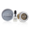 Magnificent Metals Foil Finish Eye Shadow With Mini Stay All Day Liquid Eye Primer - Vintage Black Gold - 2pcs