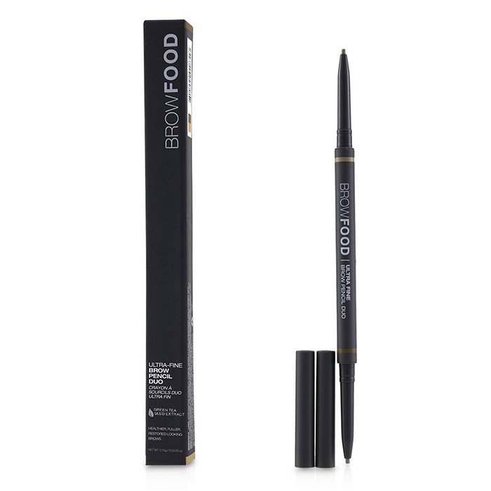 Browfood Ultra Fine Brow Pencil Duo - # Dark Blonde - 0.10g/0.0035oz