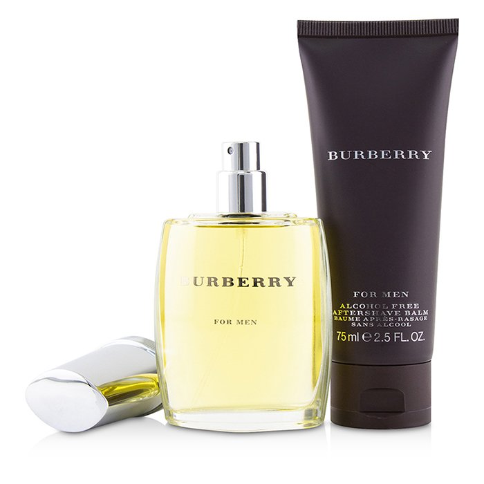 Burberry Coffret: Eau De Toilette Spray 50ml/1.7oz + After Shave Balm 75ml/2.5oz - 2pcs