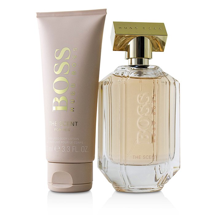 The Scent For Her Coffret: Eau De Parfum Spray 100ml/3.3oz + Perfumed Body Lotion 100ml/3.3oz - 2pcs