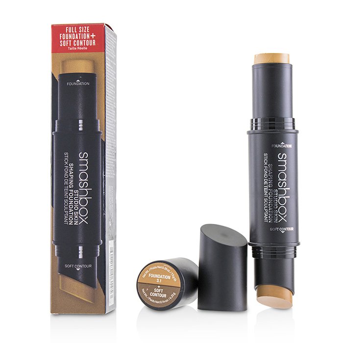 Studio Skin Shaping Foundation + Soft Contour Stick - # 3.1 Neutral Medium Beige - 11.75g/0.4oz