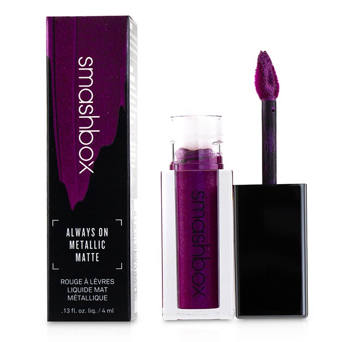 Always On Metallic Matte Lipstick - So Jelly (fuchsia With Fuchsia & Blue Pearl) - 4ml/0.13oz