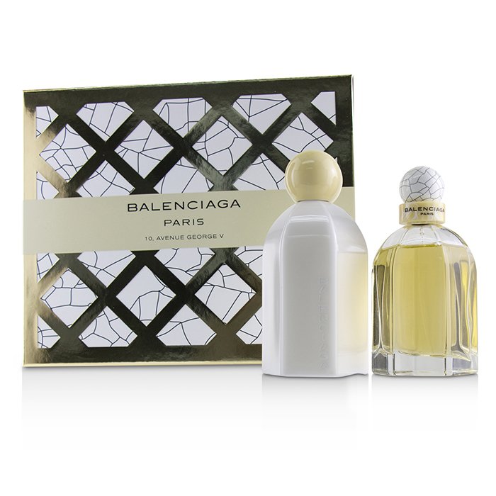 Balenciaga Coffret: Eau De Parfum Spray 75ml/2.5oz + Body Lotion 200ml/6.7oz - 2pcs