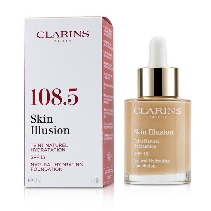 Skin Illusion Natural Hydrating Foundation Spf 15 # 108.5 Cashew - 30ml/1oz