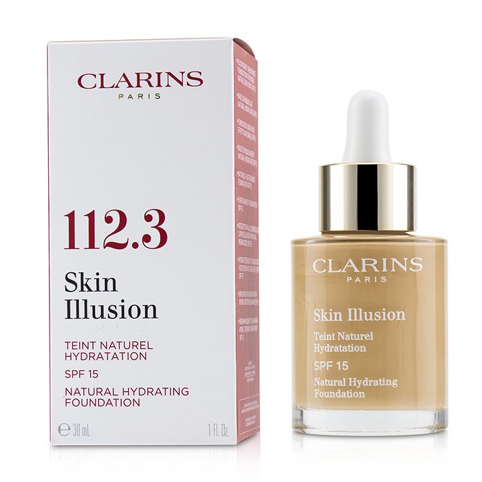 Skin Illusion Natural Hydrating Foundation Spf 15 # 112.3 Sandalwood - 30ml/1oz