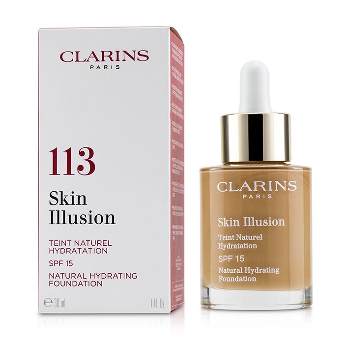 Skin Illusion Natural Hydrating Foundation Spf 15 # 113 Chestnut - 30ml/1oz