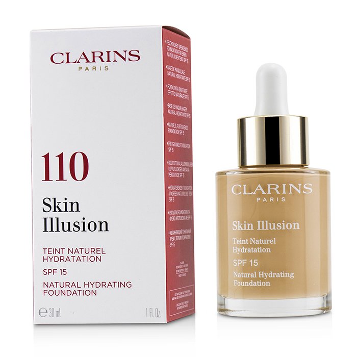 Skin Illusion Natural Hydrating Foundation Spf 15 # 110 Honey - 30ml/1oz