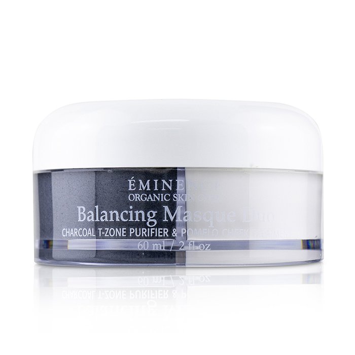 Balancing Masque Duo: Charcoal T-zone Purifier & Pomelo Cheek Treatment - For Combination Skin Types - 60ml/2oz