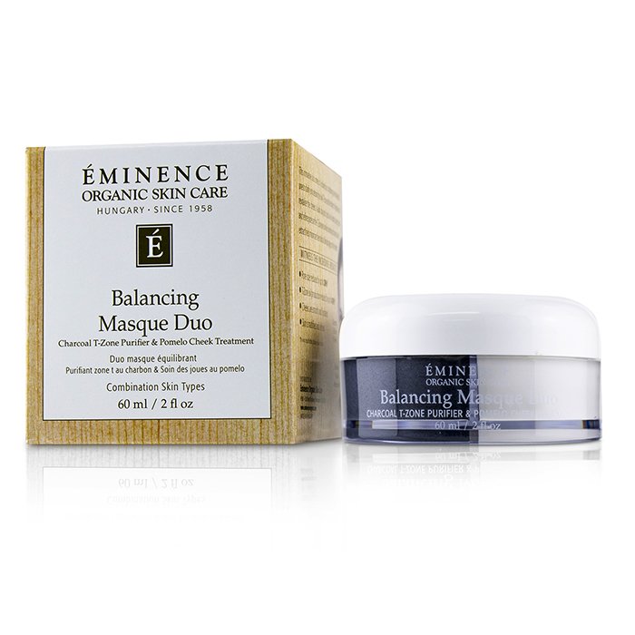 Balancing Masque Duo: Charcoal T-zone Purifier & Pomelo Cheek Treatment - For Combination Skin Types - 60ml/2oz