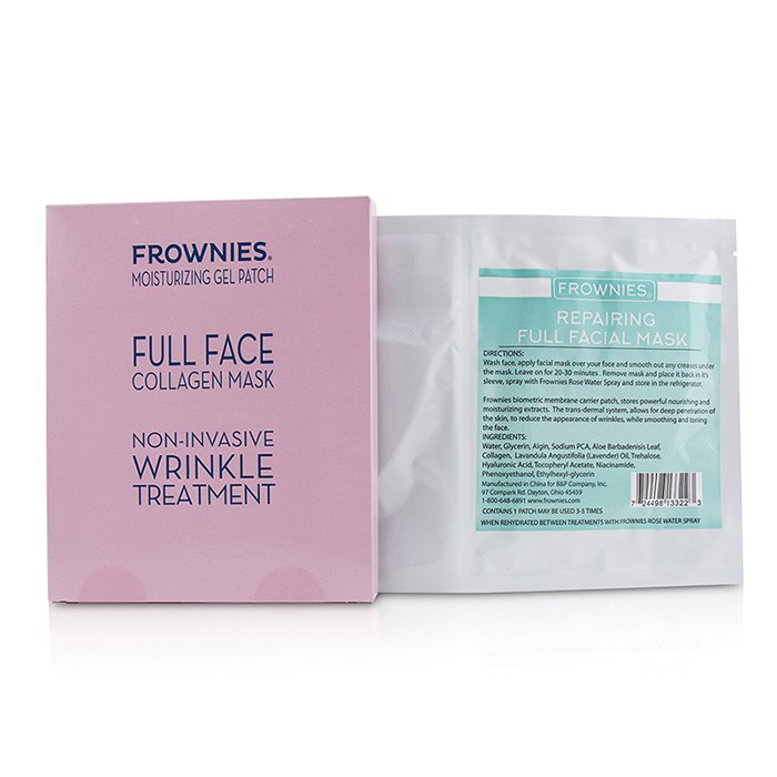 Full Face Collagen Mask - Moisturizing Gel Patch - 1sheet