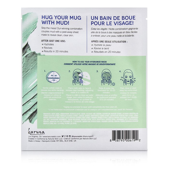 Hydramud Face Mask - 4sheets