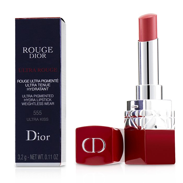 Rouge Dior Ultra Rouge - # 555 Ultra Kiss - 3.2g/0.11oz