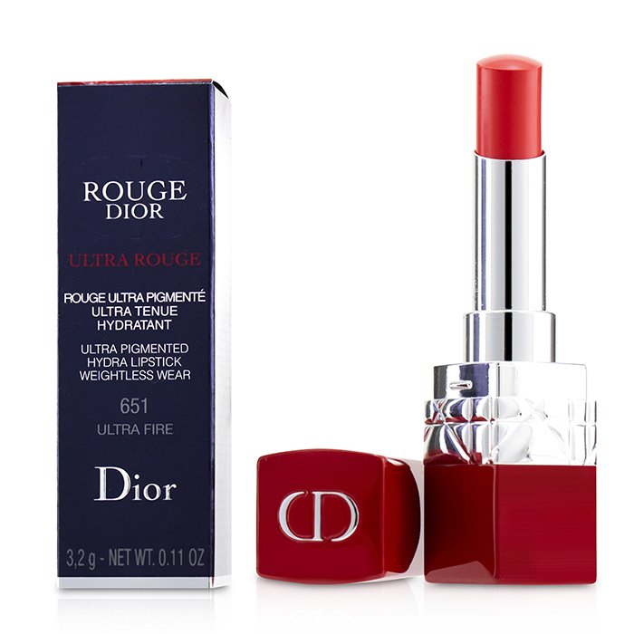 Rouge Dior Ultra Rouge - # 651 Ultra Fire - 3.2g/0.11oz