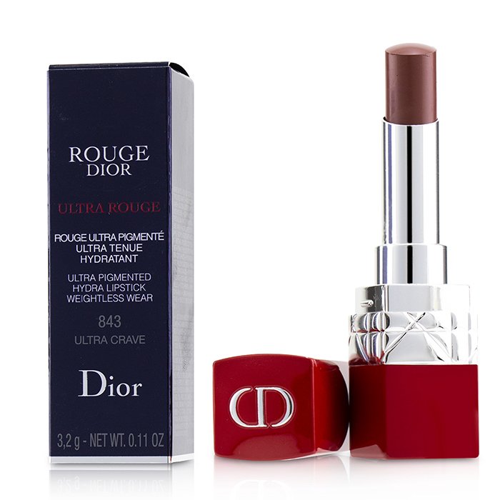 Rouge Dior Ultra Rouge - # 843 Ultra Crave - 3.2g/0.11oz