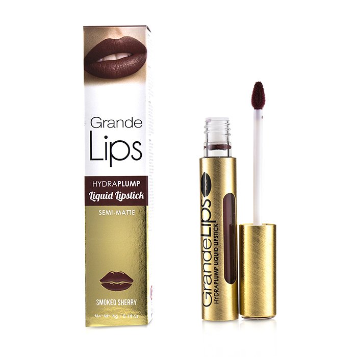Grandelips Plumping Liquid Lipstick (semi Matte) - # Smoked Sherry - 4g/0.14oz