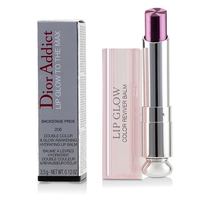 Dior Addict Lip Glow To The Max - # 206 Berry - 3.5g/0.12oz