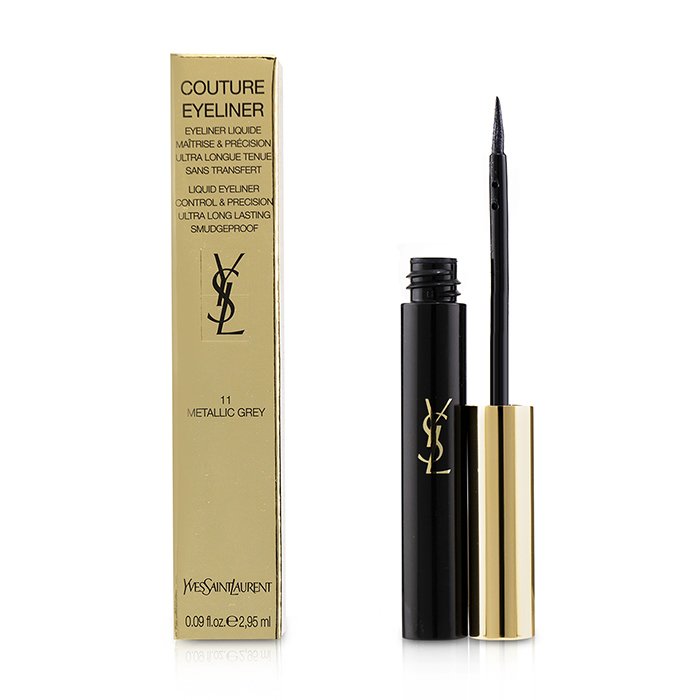 Couture Liquid Eyeliner - # 11 Metallic Grey - 2.95ml/0.09oz