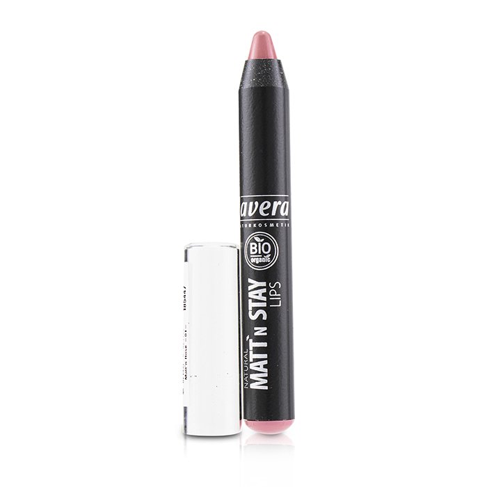 Natural Matt' N Stay Lips - # 01 Matt'n Rose - 3.1g/0.11oz