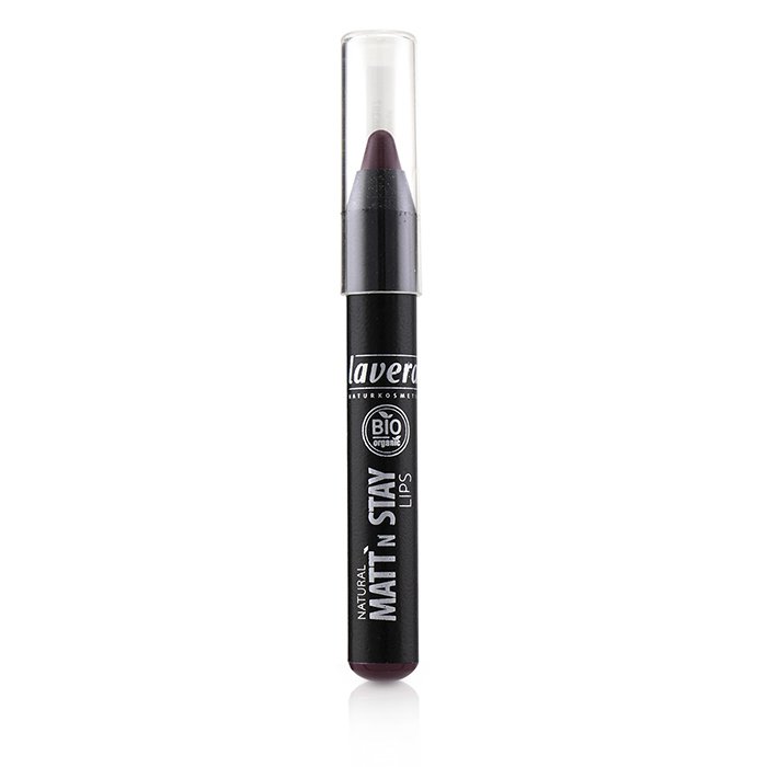 Natural Matt' N Stay Lips - # 04 Matt'n Plum - 3.1g/0.11oz