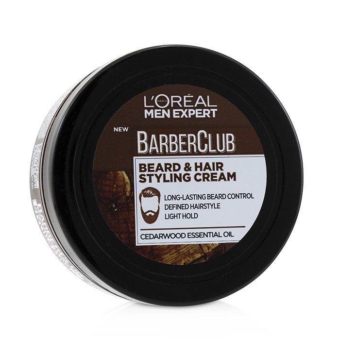 Men Expert Barber Club Beard & Hair Styling Cream - 75ml/2.5oz