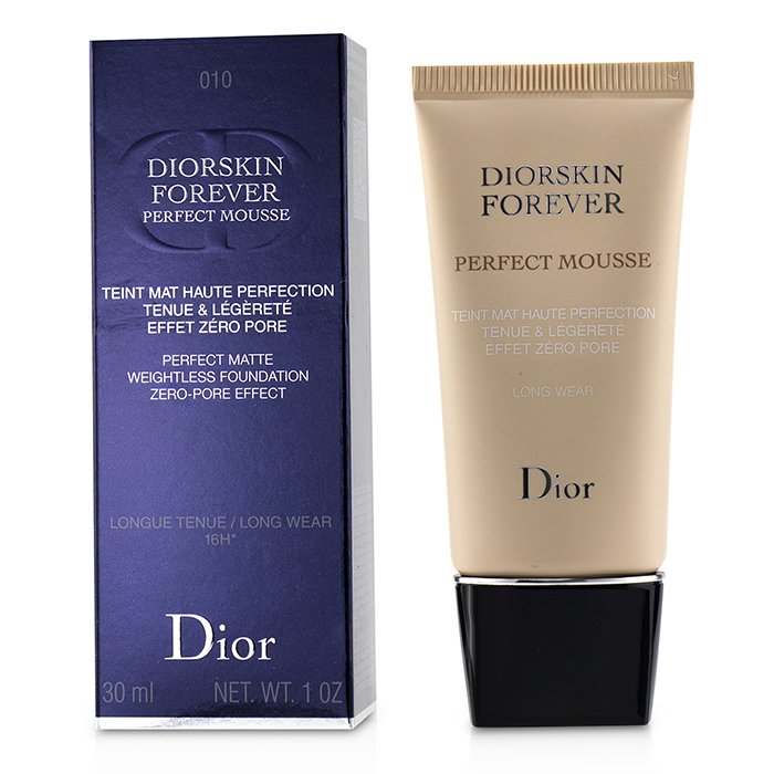 Diorskin Forever Perfect Mousse Foundation - # 010 Ivory - 30ml/1oz