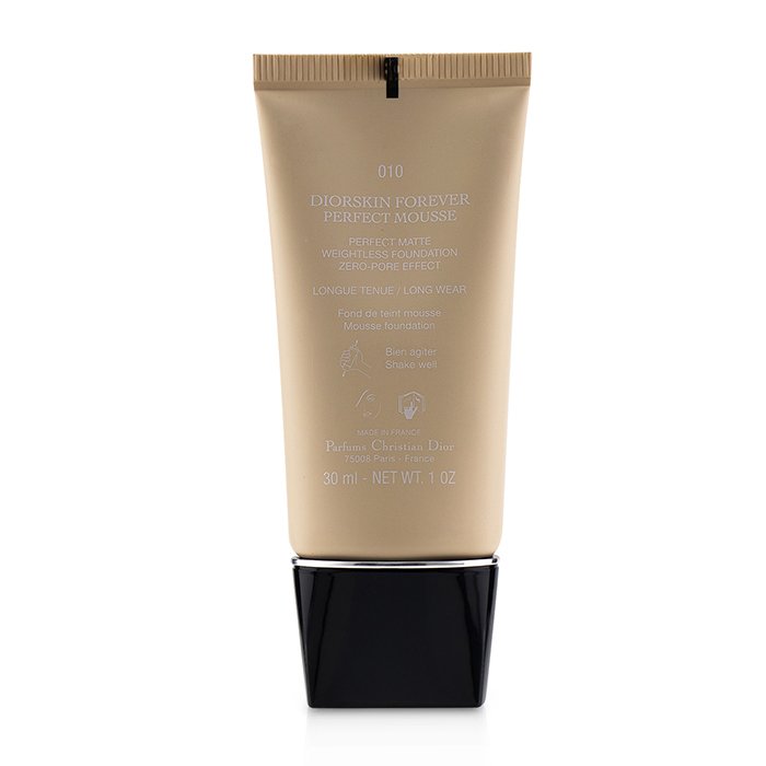 Diorskin Forever Perfect Mousse Foundation - # 010 Ivory - 30ml/1oz