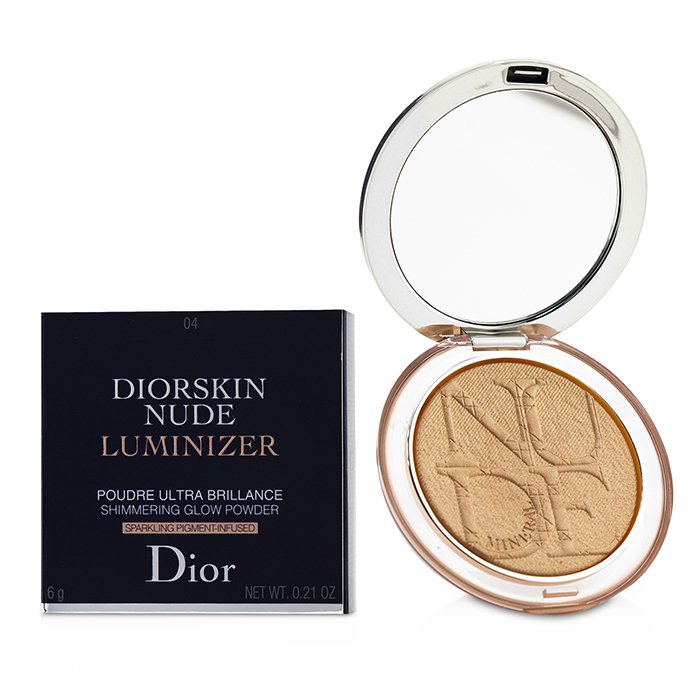 Diorskin Nude Luminizer Shimmering Glow Powder - # 04 Bronze Glow - 6g/0.21oz