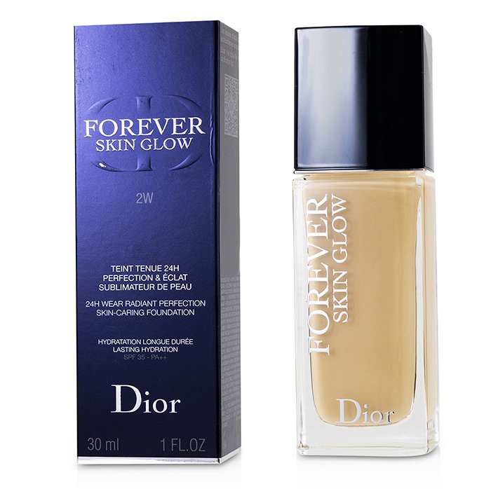 Dior Forever Skin Glow 24h Wear High Perfection Foundation Spf 35 - # 2w (warm) - 30ml/1oz