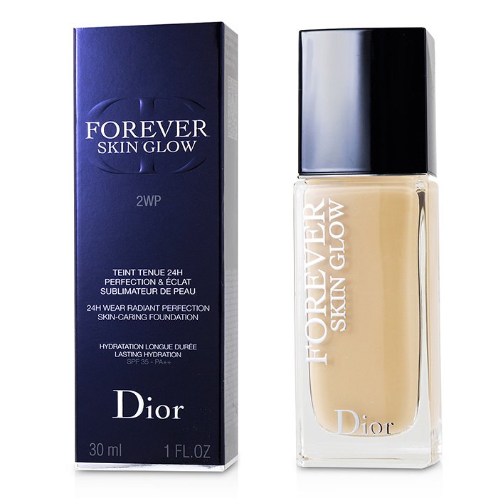 Dior Forever Skin Glow 24h Wear High Perfection Foundation Spf 35 - # 2wp (warm Peach) - 30ml/1oz