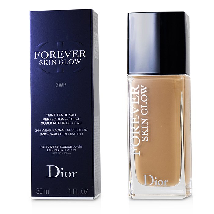 Dior Forever Skin Glow 24h Wear High Perfection Foundation Spf 35 - # 3wp (warm Peach) - 30ml/1oz