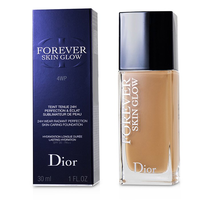 Dior Forever Skin Glow 24h Wear High Perfection Foundation Spf 35 - # 4wp (warm Peach) - 30ml/1oz