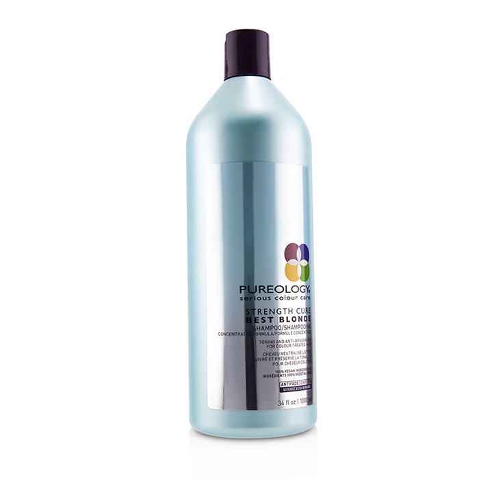 Strength Cure Best Blonde Shampoo (toning And Anti-brassiness For Colour-treated Hair) - 1000ml/34oz