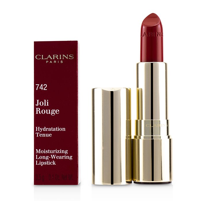 Joli Rouge (long Wearing Moisturizing Lipstick) - # 742 Joli Rouge (box Slightly Damaged) - 3.5g/0.1oz