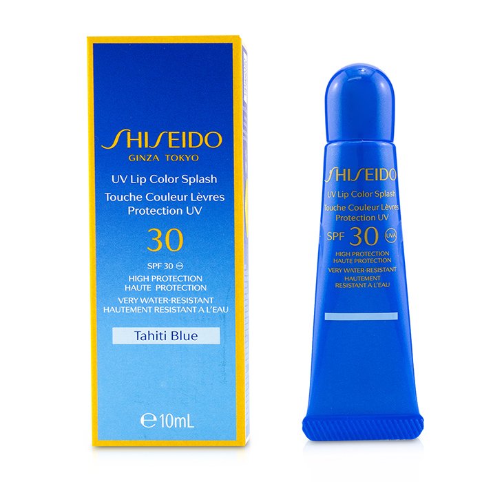 Uv Lip Color Splash Spf 30 (very Water Resistant) - # Tahiti Blue - 10ml/0.34oz