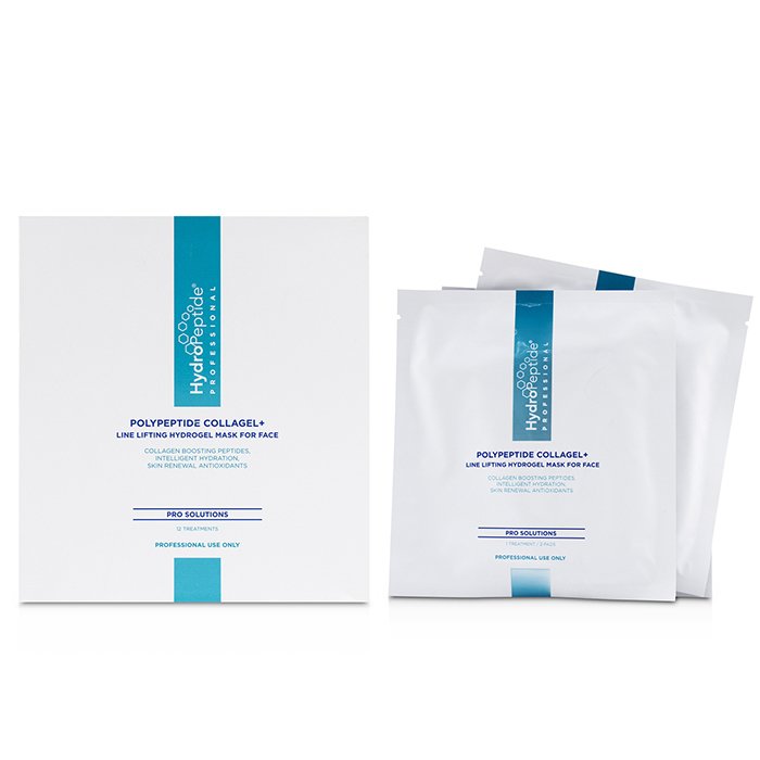 Polypeptide Collagel+ Line Lifting Hydrogel Mask For Face (salon Product) - 12sheets