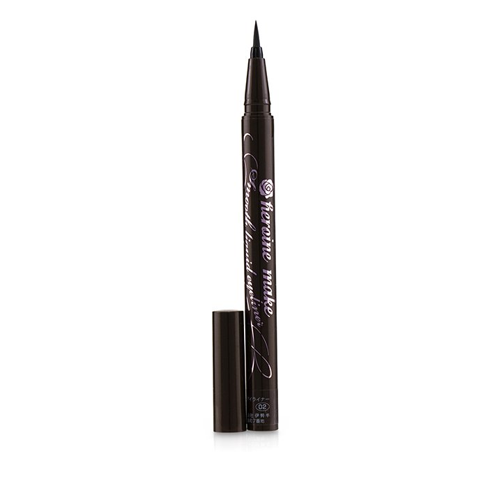 Heroine Make Smooth Liquid Eyeliner Waterproof - # 02 Bitter Brown - 0.4ml/0.01oz