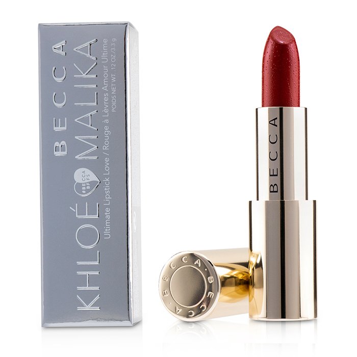 Becca X Khloe Kardashian & Malika Haqq Ultimate Lipstick Love - # Brave (a True Red With Cool Undertones) - 3.3g/0.12oz