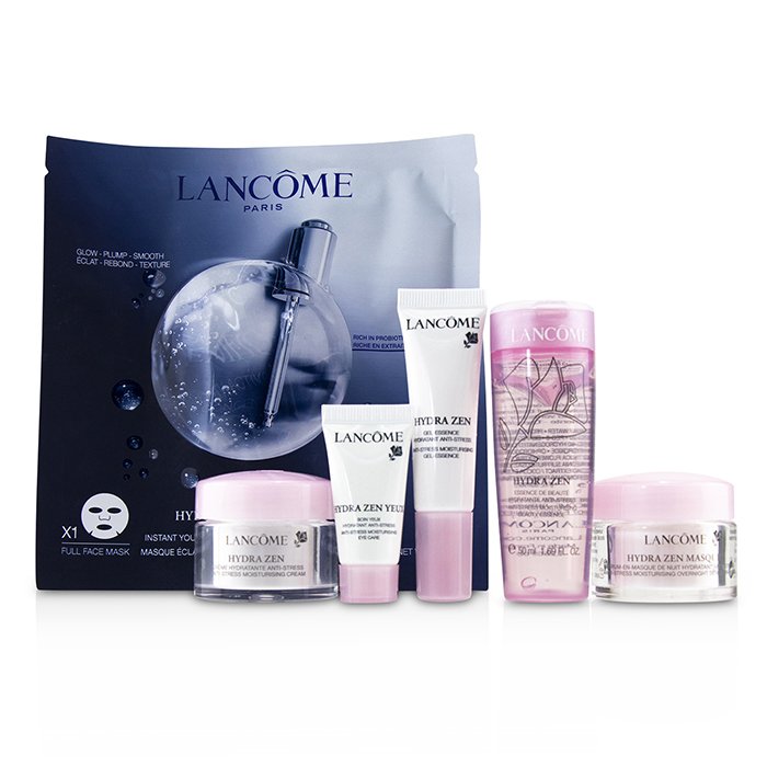 Hydra Zen Travel Set: Beauty Essence 50ml + Gel-essence 10ml + Moisturising Cream 15ml + Eye Cream 5ml + Masque 15ml + Genifque Mask 1sheet - 6pcs