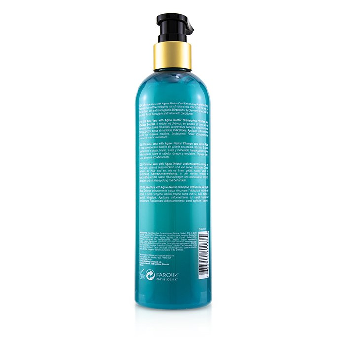 Aloe Vera With Agave Nectar Curls Defined Curl Enhancing Shampoo - 340ml/11.5oz