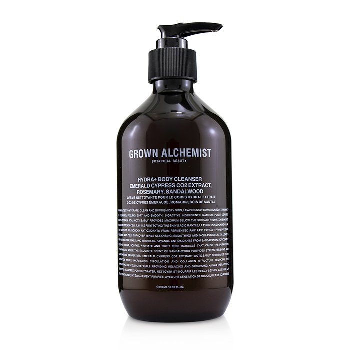 Hydra+ Body Cleanser - Emerald Cypress Co2 Extract, Rosemary & Sandalwood - 500ml/16.9oz