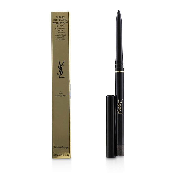 Dessin Du Regard Waterproof Stylo Long Wear Precise Eyeliner - # 5 Noir Irridescent - 0.35g/0.01oz