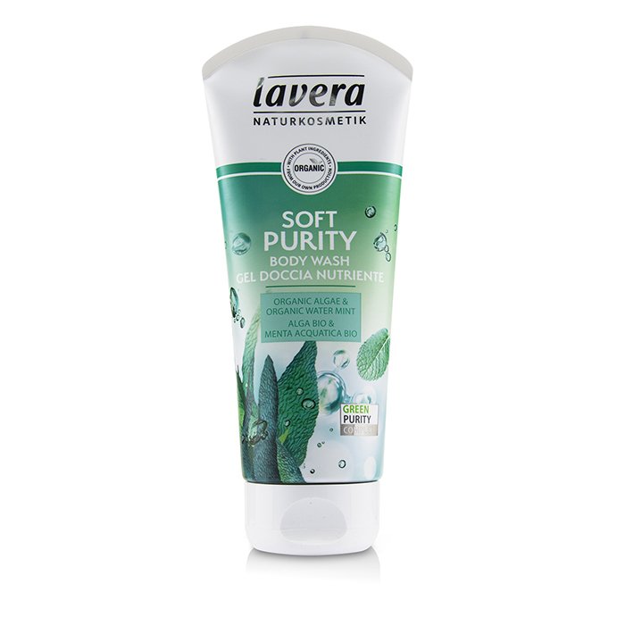 Body Wash - Soft Purity (organic Algae & Organic Water Mint) - 200ml/6.6oz