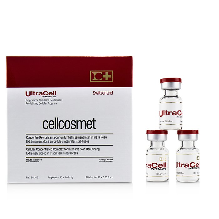 Cellcosmet Ultracell Intensive Revitalising Cellular Program - 12x1ml/0.03oz