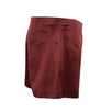 Silk Shorts - Burgundy