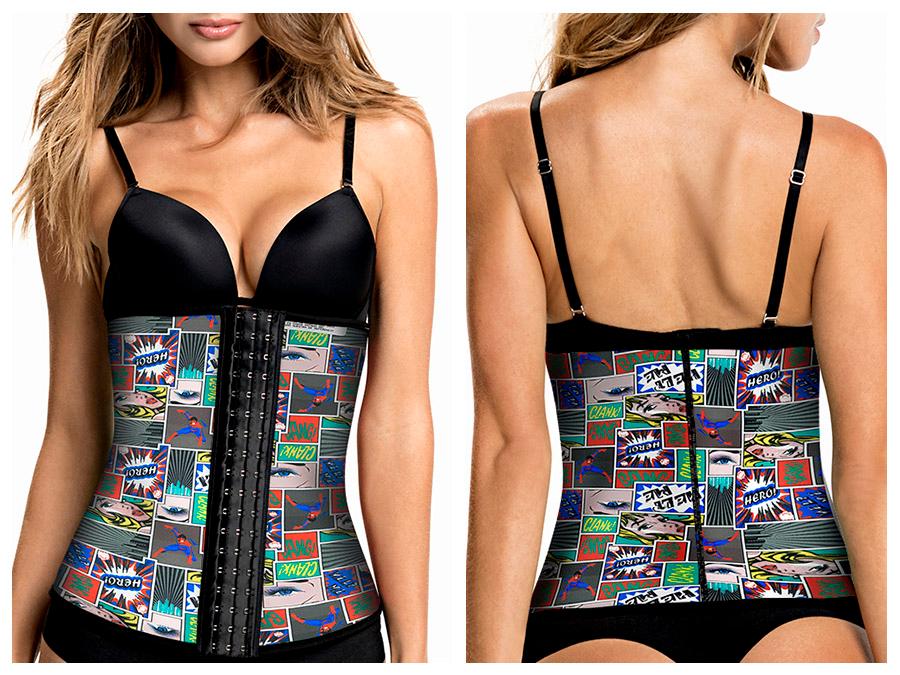 Latex free Waist Training Cincher