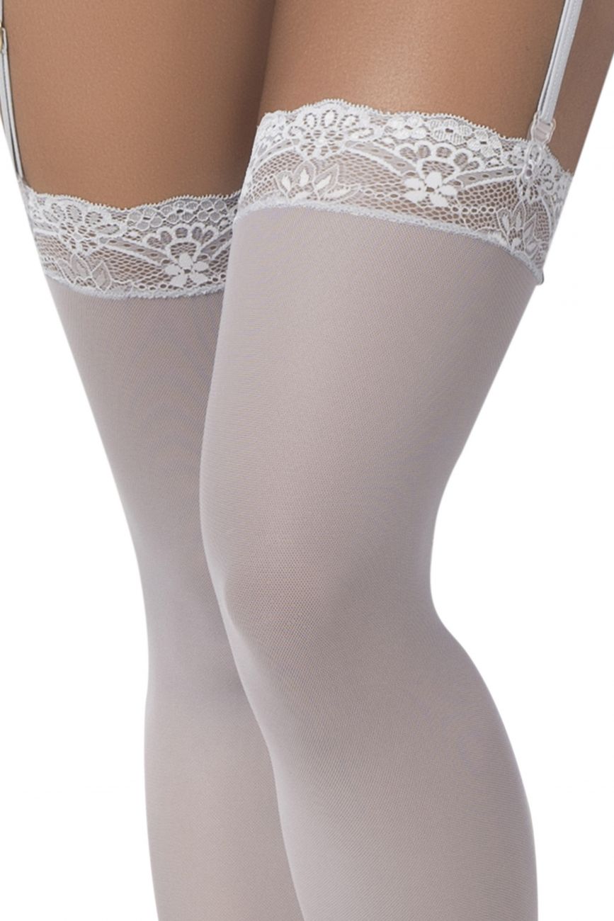 Mesh Thigh High Stockings