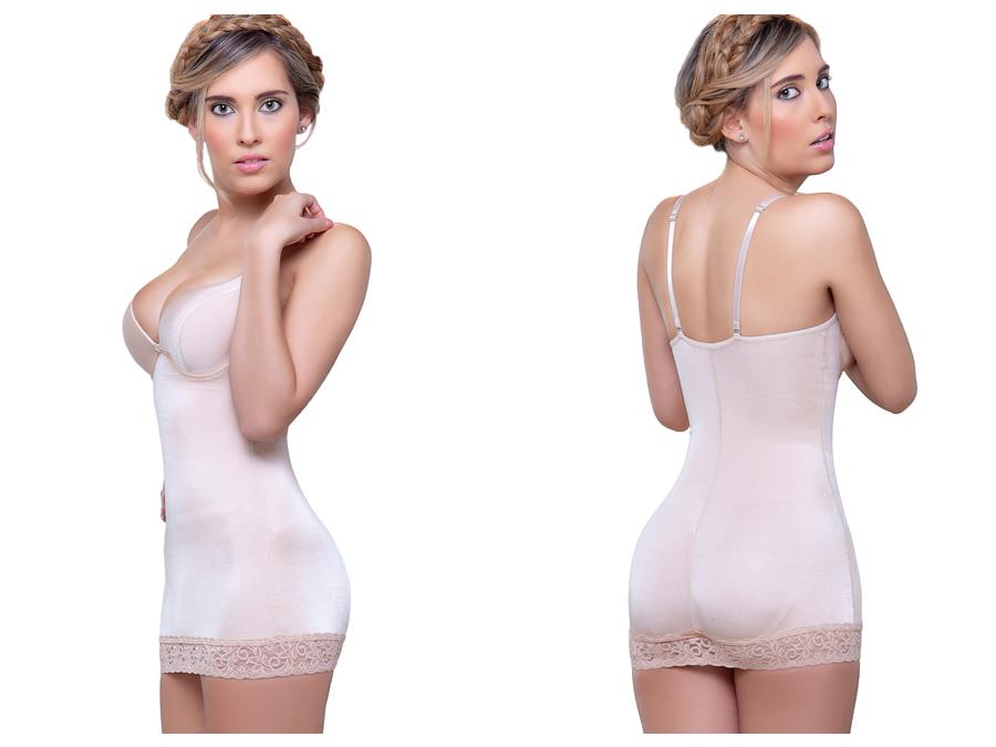 Abella Shaping Skirt Bodysuit w/ Bra