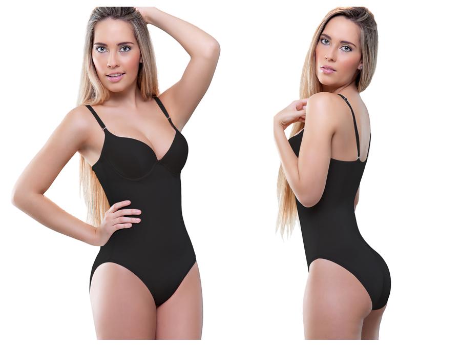 Noelle Shaping Bodysuit w/ Bra in Bikini