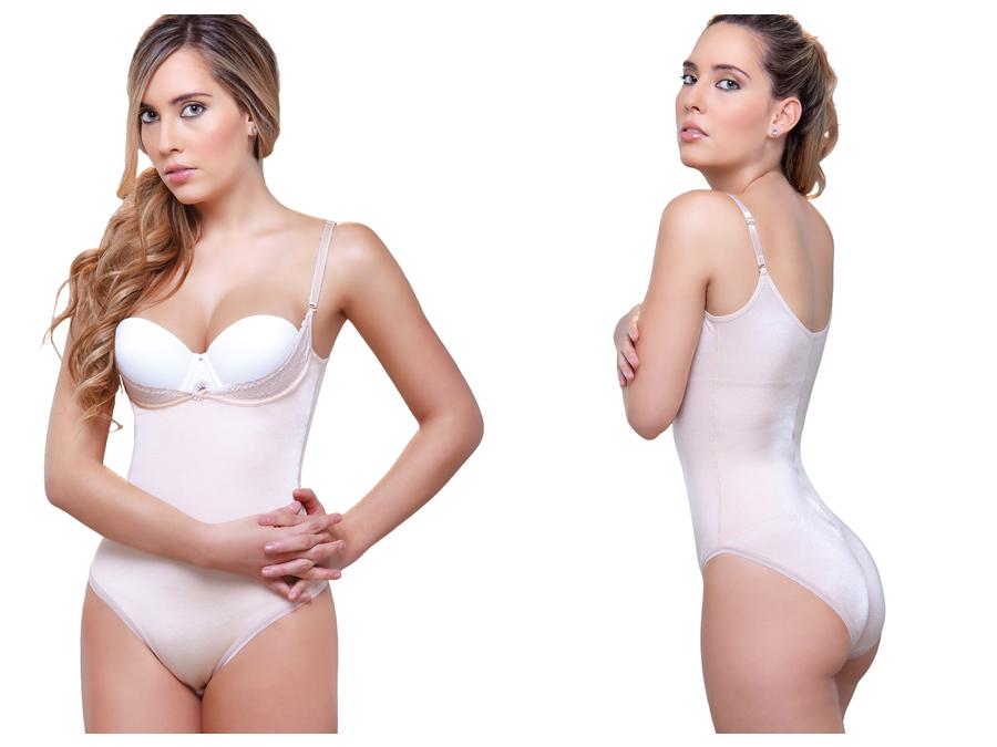 Carine Underbust Booster Bodysuit in Bikini